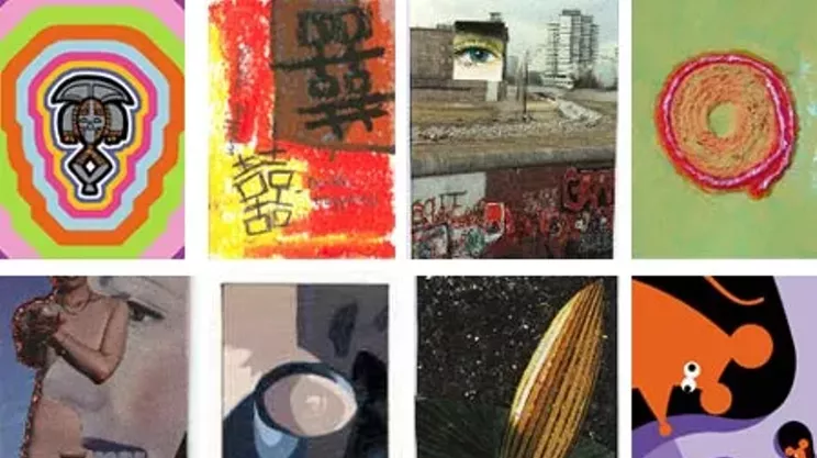 Image: Artist Trading Card Session