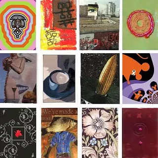 Image: Artist Trading Card Session
