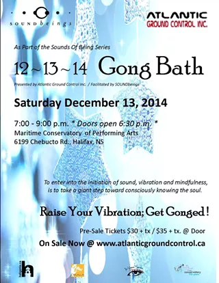 Image: Atlantic Ground Control presents: Gong Bath