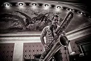 Image: Colin Stetson, Jerry Granelli, Jay Clayton