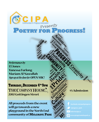 Communities In Progress Association presents: Poetry For Progress