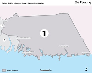 District 1  (Eastern Shore - Musquodoboit Valley)