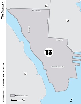 District 13(Northwest Arm - South End)