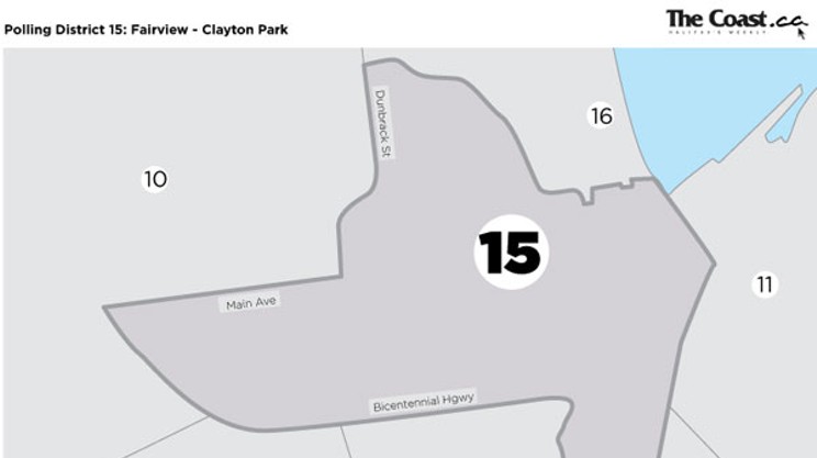District 15 (Fairview - Clayton Park)