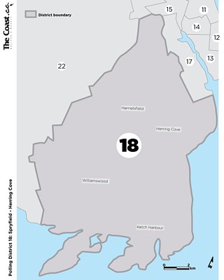 District 18(Spryfield - Herring Cove)