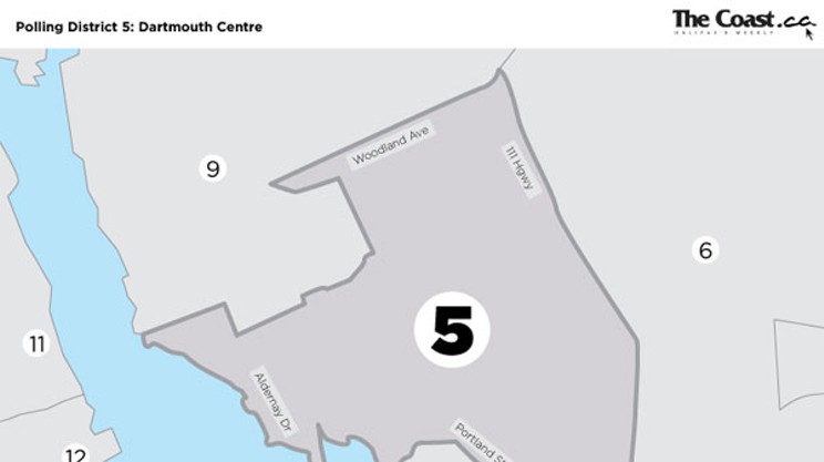 District 5(Dartmouth Centre)
