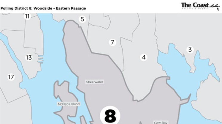 District 8(Woodside - Eastern Passage)