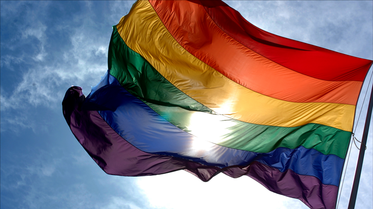 Image: International Day Against Homophobia and Transphobia Flag Raising and Discussion