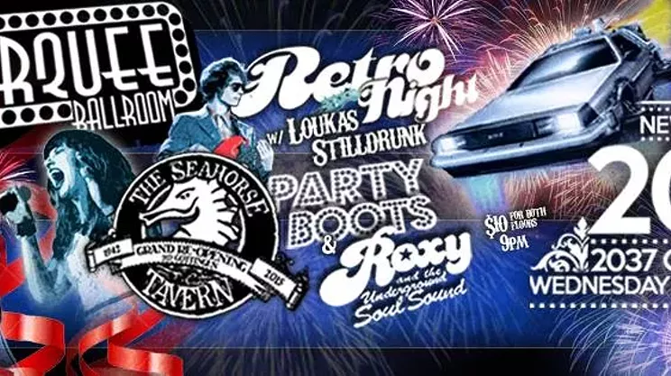Image: New Year's Eve w/Party Boots, Roxy and The Underground Soul Sound
