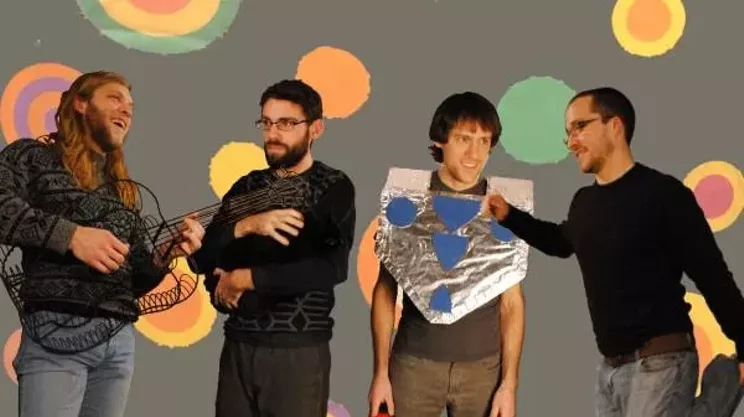 Image: Pick a Piper (members of CARIBOU), Ace Kincaid, Barnsk Fiddilisk