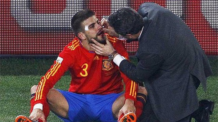 Gerard Pique - The most unlucky player in the World Cup.