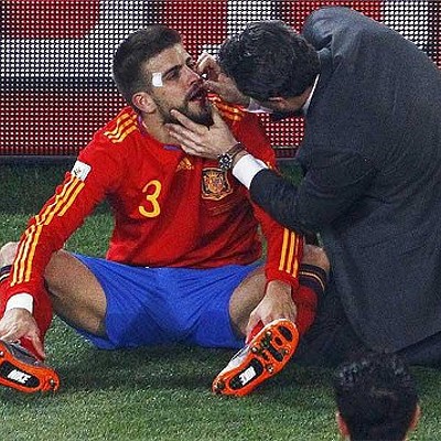 Gerard Pique - The most unlucky player in the World Cup.