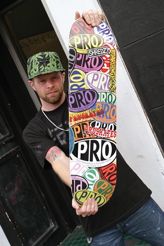 Pro Skateboards, Snowboards and Surfboards