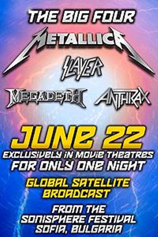 The Big Four: Metallica, Slayer, Megadeth, Anthrax