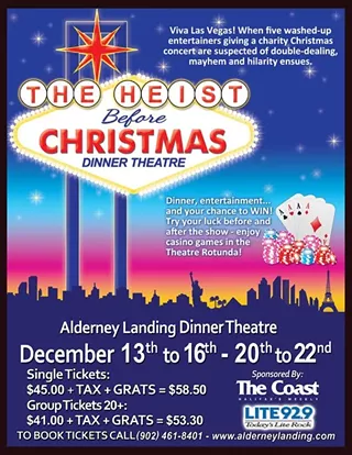 Image: The Heist Before Christmas Dinner Theatre