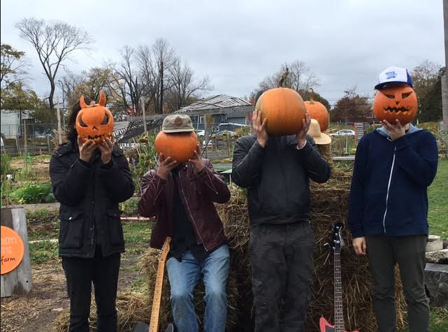 The Pumpkin Smashers in action!
