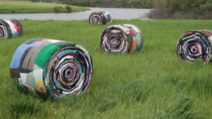 Image: Sorting Party: A Large-Scale Group Process Textile Work