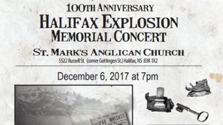 Image: Halifax Explosion Memorial Concert w/The North Street Singers