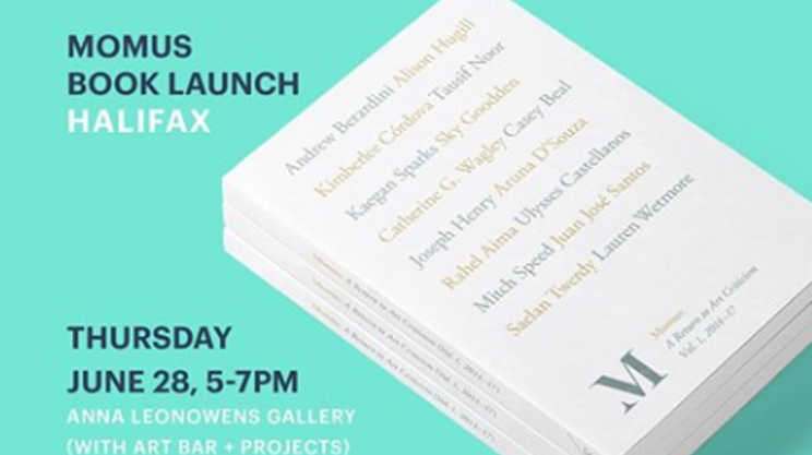 Image: Halifax Momus Book Launch