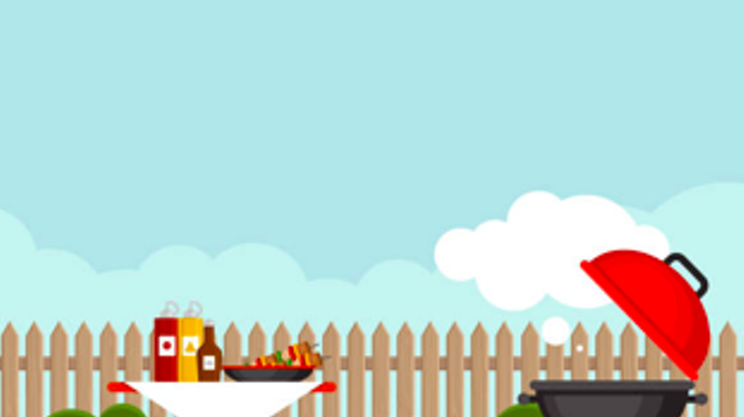 Image: Downtown barbecue