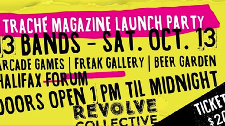 Image: Trach&eacute; magazine launch party