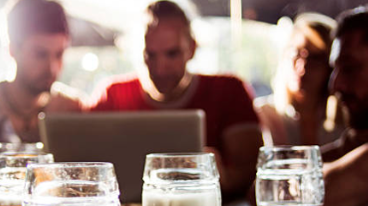 Image: Craft beer and barbecue tasting
