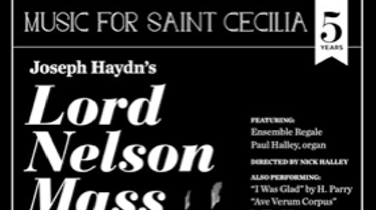Image: The King's Chorus presents Music for Saint Cecilia: The Lord Nelson Mass feat. Ensemble Regale