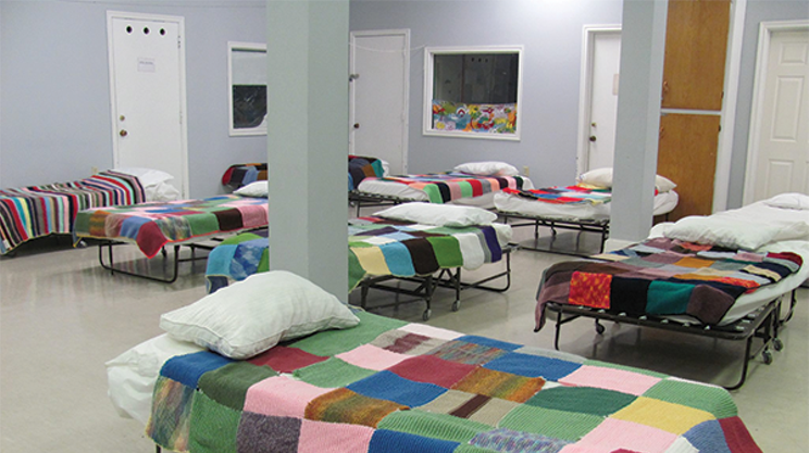 Out of The Cold Shelter needs volunteers, a location and in a dream world—to not be necessary