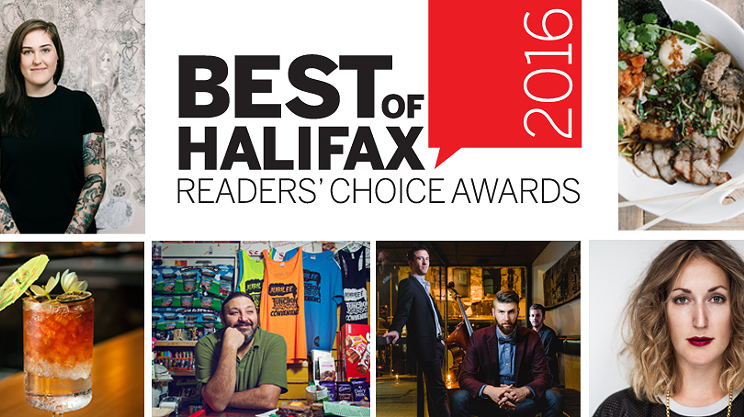 Welcome to the Best of Halifax Readers' Choice Awards 2016