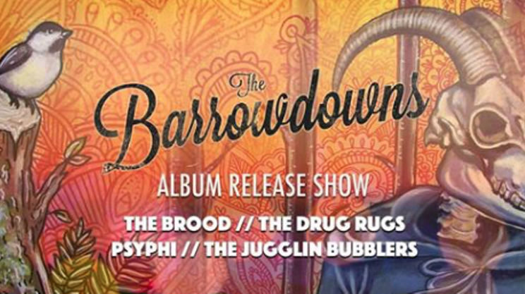 Image: The Barrowdowns w/The Brood, The Drug Rugs