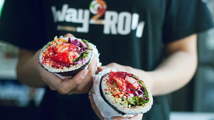 Rolling with Way 2 Roll sushi burritos