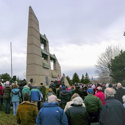 Explosive costs from 100-year memorial
