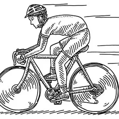 Image: Boy on bike