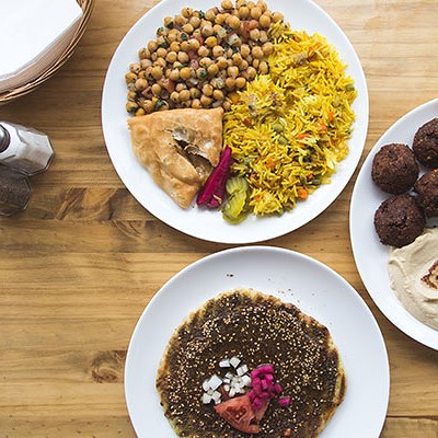 Dish of the month: Combo platter at Mid East Food Centre