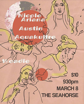 Nicole Ariana w/Austin, Aquakulture, Woadie