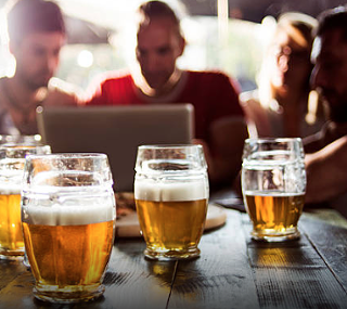 Image: Craft beer and barbecue tasting