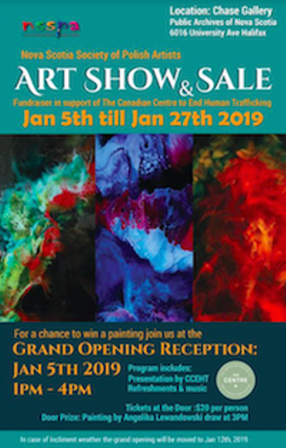 Image: Nova Scotia Society of Polish Artists show and sale