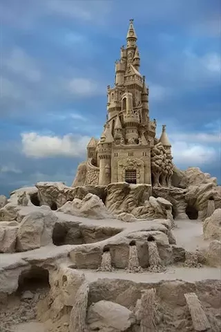 Image: Clam Harbour Beach Sandcastle Competition