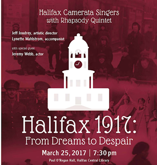 Image: Halifax 1917: From Dreams to Despair: The Camera Singers W/ The Rhapsody Quintet