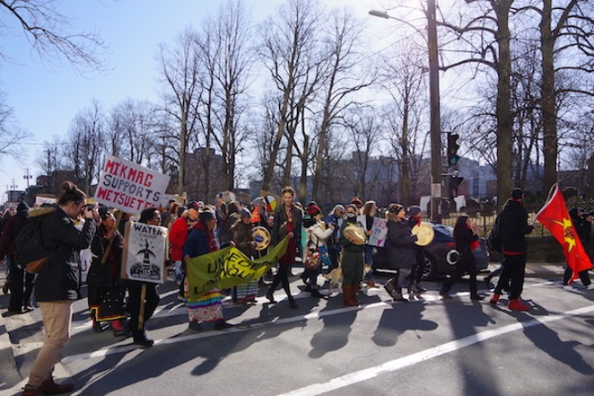 500 march in Halifax in support of Wet'suwet'en