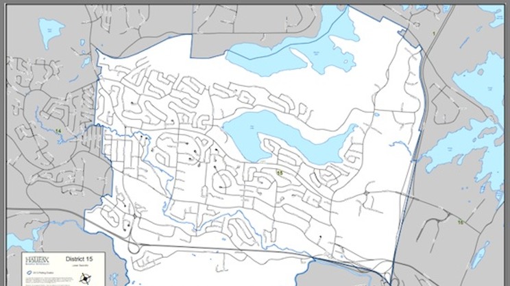 Who is running for council in District 15: Lower Sackville?