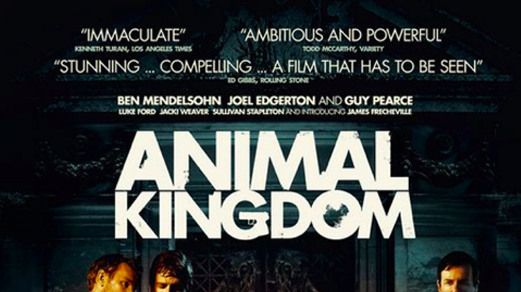 Image: Win a dvd copy of Animal Kingdom from eOne Films and The Coast