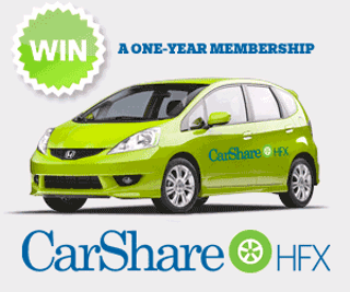 Win a One-Year Membership to CarShare HFX!