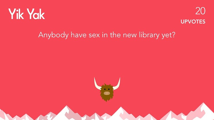 Yik Yak Halifax mostly just about pooping