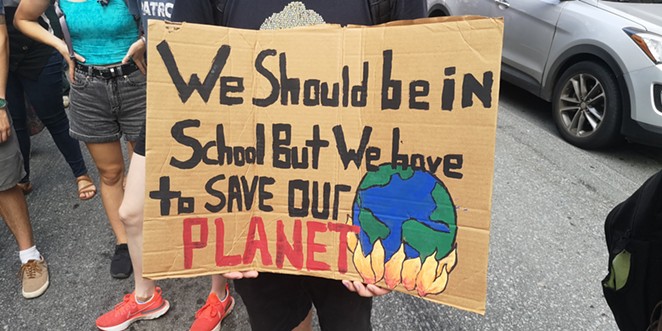 2021 School Strike for Climate in Halifax