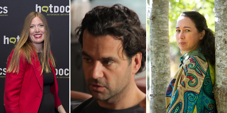 The Atlantic International Film Festival have announced their award winners for 2024, including Megan Wennberg, left, Jason Buxton and Shalan Joudry,