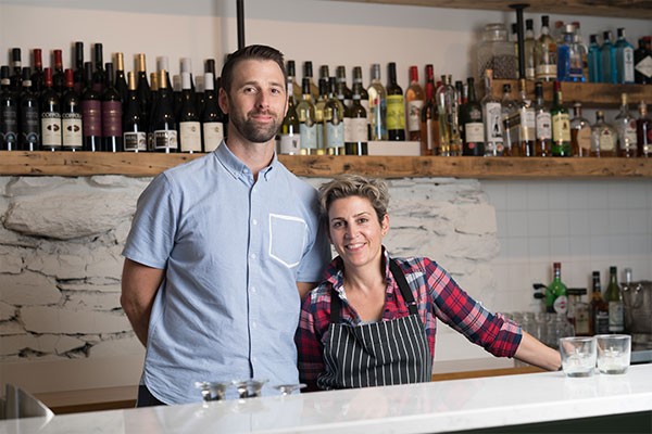 Doug Townsend and Renée Lavallée are the husband and wife team behind The Canteen.
