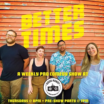 Image: Better Times Comedy at Good Robot
