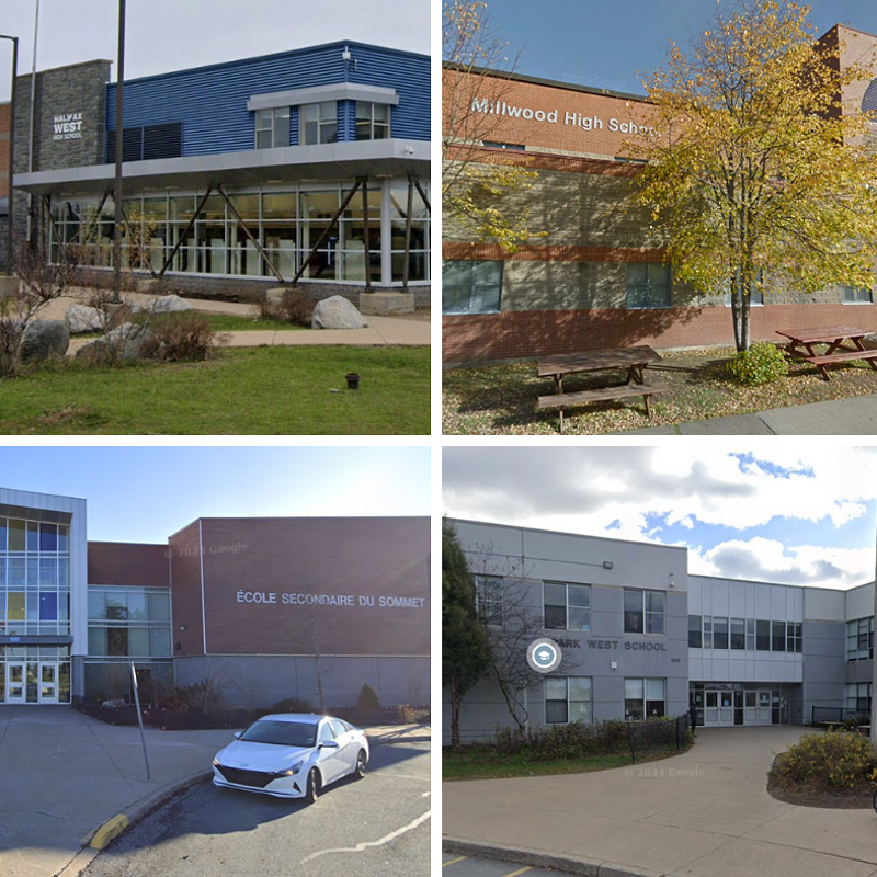 Three Halifax schools dismiss students early on Tuesday following "unfounded" threats, while investigations into those responsible ongoing