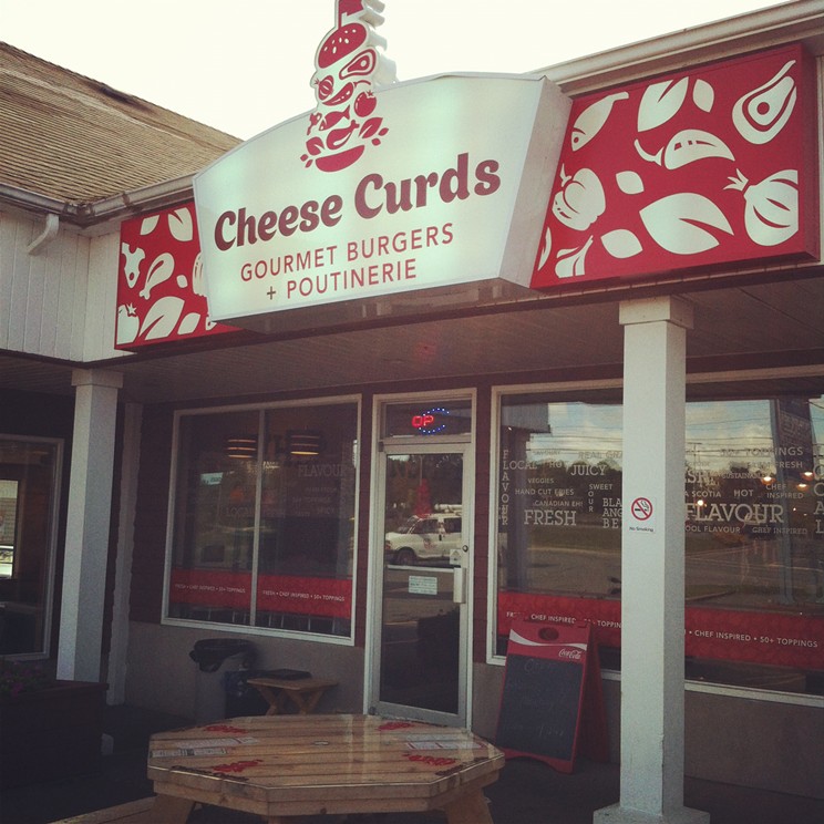 Cheese Curds Gourmet Burgers + Poutinerie, Pleasant Street, Dartmouth, Nova Scotia